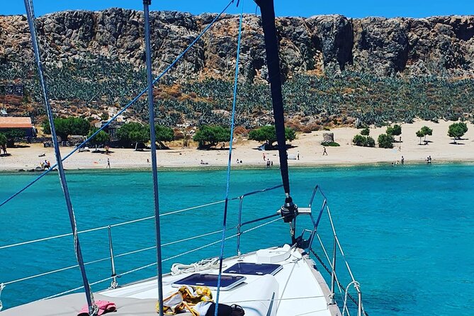 Balos Shared Catamaran Cruise (small groups up to 10 or 22ppl) - Onboard Comfort on a Small Catamaran (and Why It Matters)