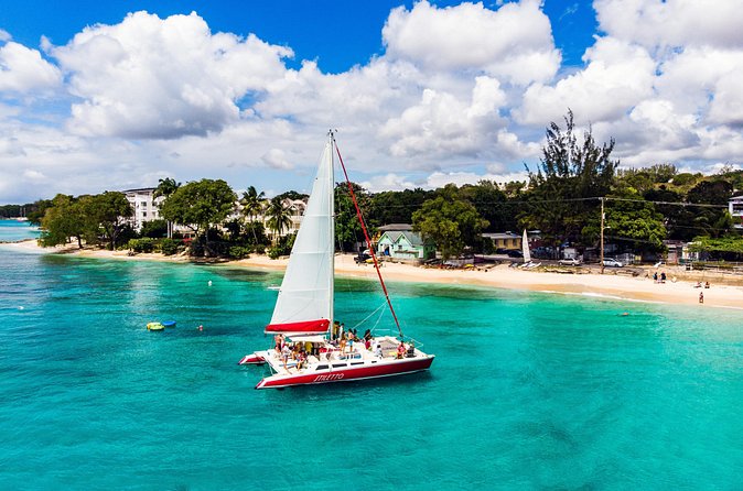 Barbados Catamaran Turtle Snorkel with Open Bar - Food and drinks: banana bread, rum punch, and managing lunch expectations