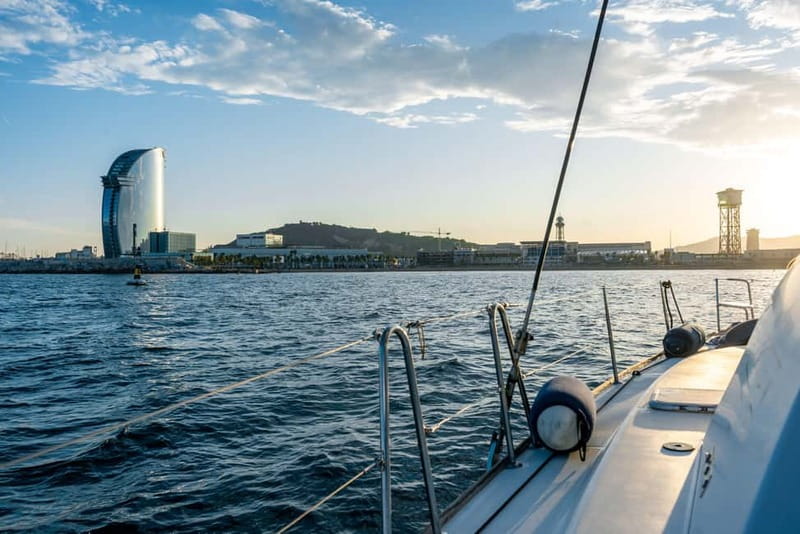Barcelona: Catamaran Cruise w/ Sailing, Wine, & Tapa - Getting Oriented: Port Vell and Finding the OPA Catamaran