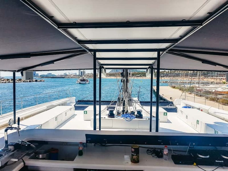 Barcelona: Catamaran Party Cruise with BBQ Meal - The route: sailing along Barcelona’s coast toward Badalona
