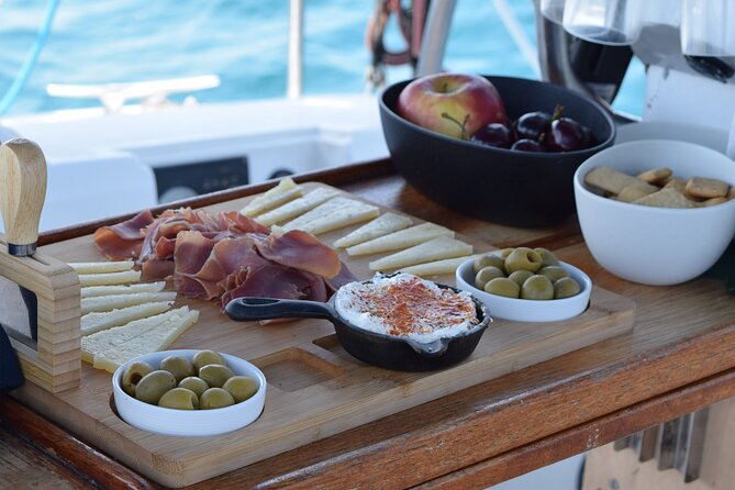 Barcelona Coastal Sailing (Open Bar, Catalan Snack & Swim Stop) - Open bar plus Catalan snacks: what’s included and what to expect