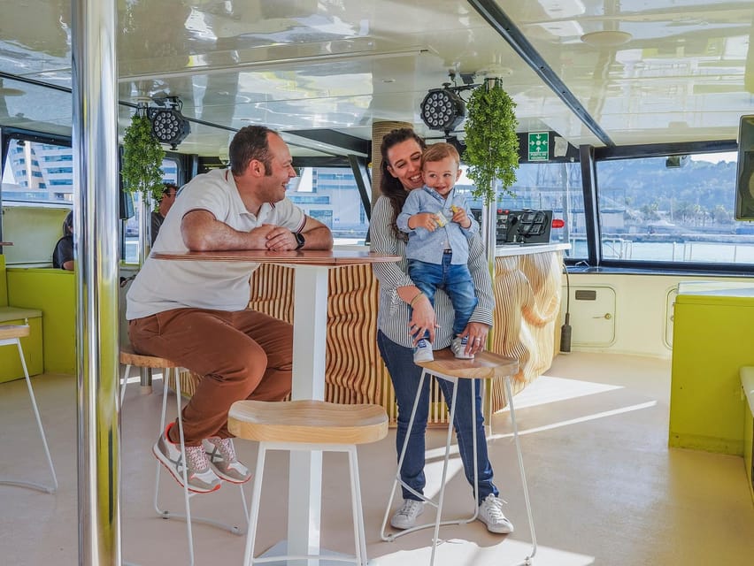 Barcelona: Daytime or Sunset Catamaran Cruise with Music - The onboard bar, kids corner, and why comfort matters