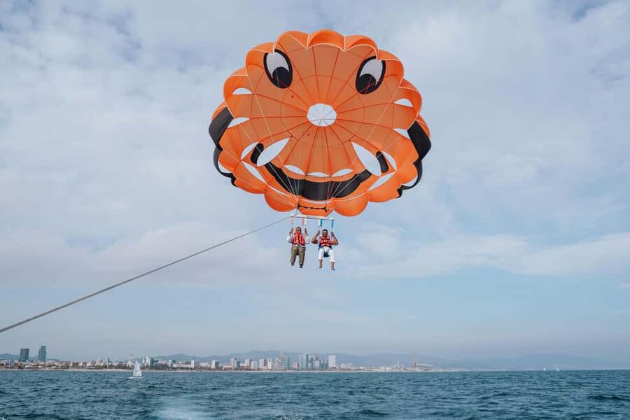 Barcelona: Guided Parasailing Experience - The Flight: Views, Height, and a Few Spins