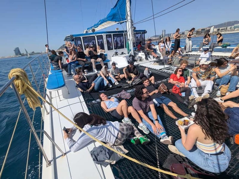 Barcelona: Luxury Catamaran Sunset Cruise - What the catamaran experience feels like: luxury comfort without the chaos