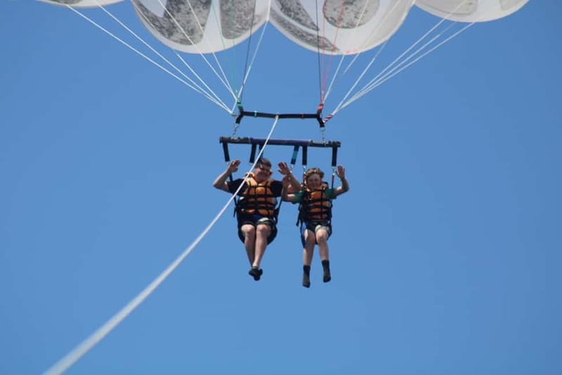Barcelona: Parasailing magic flight and views above the sea - Photos, Video, and the Choice to Spend Extra