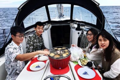 Barcelona Private Sailing Trip with unlimited drinks and snacks - The Coastline Route: Barceloneta, Nova Icària, Bogatell, Mar Bella