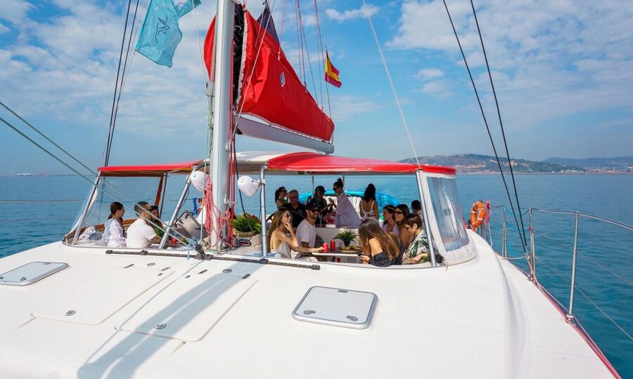 Barcelona: Sunset or Day Catamaran Cruise with Tapa & Drink - Price and Value at Around $32