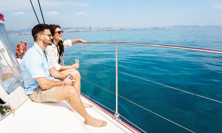 Barcelona: Sunset or Day Catamaran Cruise with Tapa & Drink - Tapa and Your Free Drink: Small Starter, Spanish Style