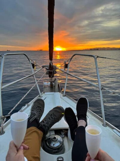 Barcelona: Sunset Sailboat Cruise with Open Bar and Snacks - What you get for the money: $54 and the open-bar reality