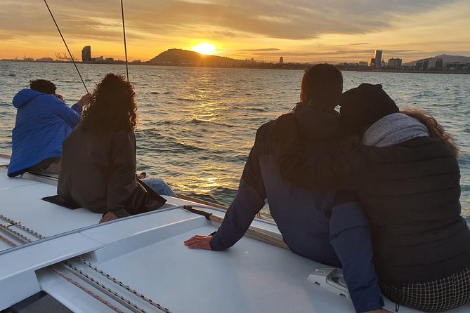 Barcelona Sunset Sailing Cruise from Port Olímpic with Open Bar - Olympic Towers at golden hour: the skyline highlight you’ll remember