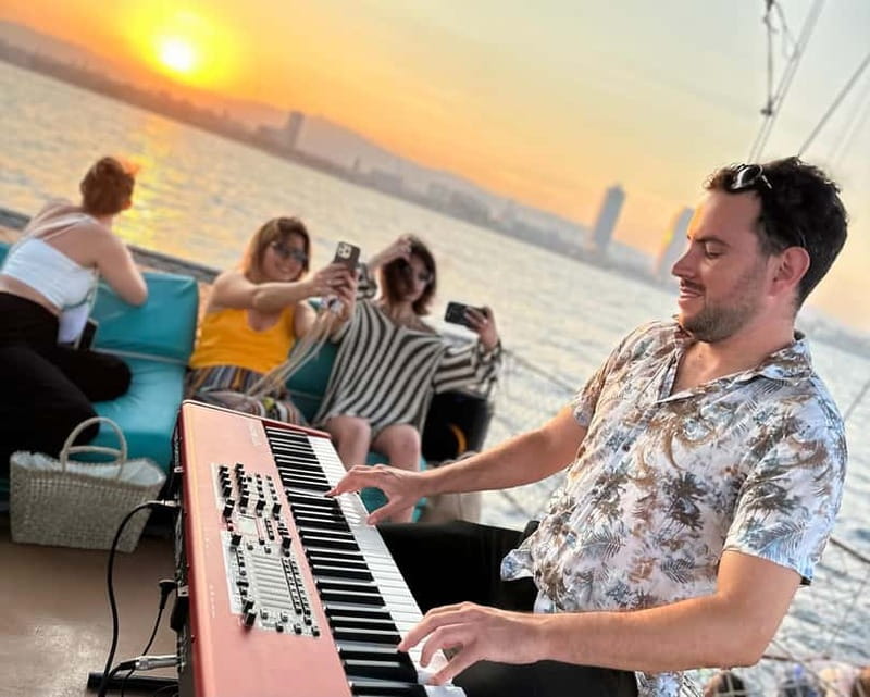 Barcelona: Sunset Sailing Cruise with Live Music - Key things to know before you go