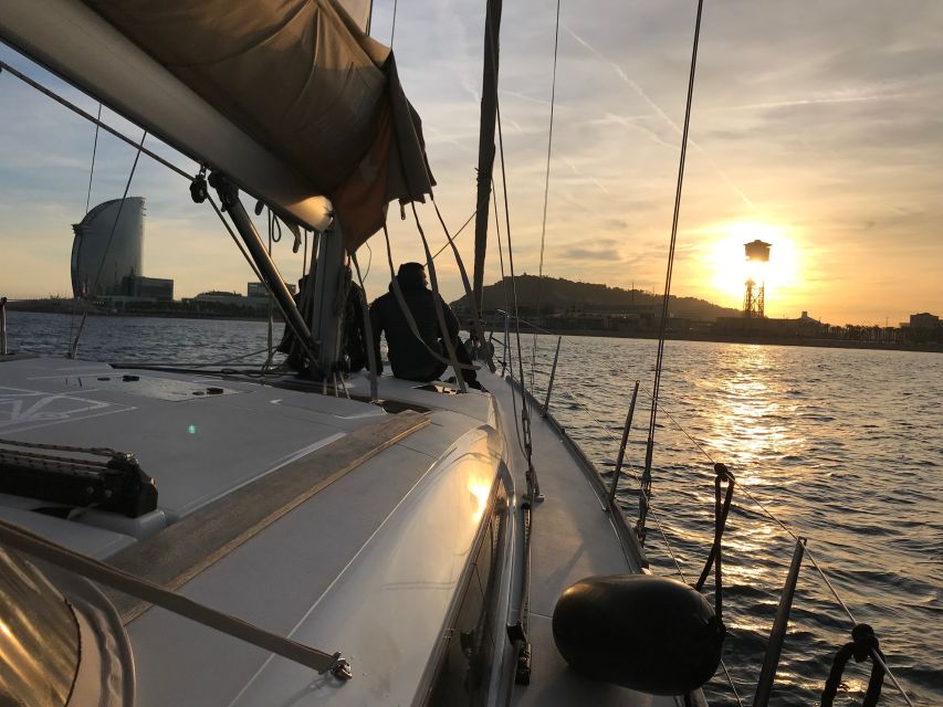 Barcelona: Two-Hour Midday or Sunset Sailing Cruise - Drinks, snacks, and music: what’s included and why it matters