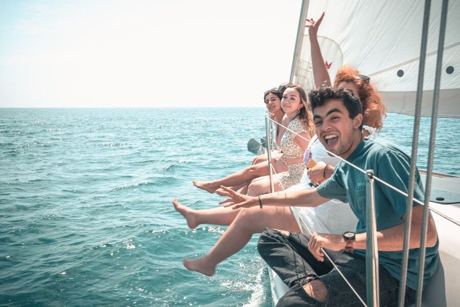 Barcelona: Two-Hour Midday or Sunset Sailing Cruise - If the weather cooperates: the swim moment and what to bring