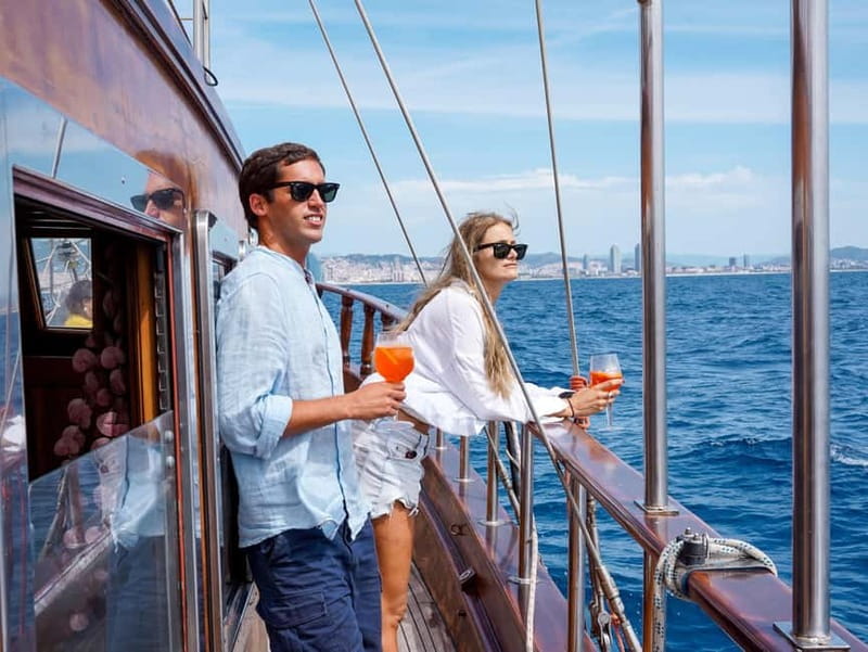 Barcelona: Wooden Boat Sailing with Tapa and Welcome Drink - Price and Value: Is $18 Actually a Good Deal?