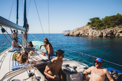 Bavaria 42 Cruiser · Private sailboat around Ibiza and Formentera - The long sailing leg that sets the tone