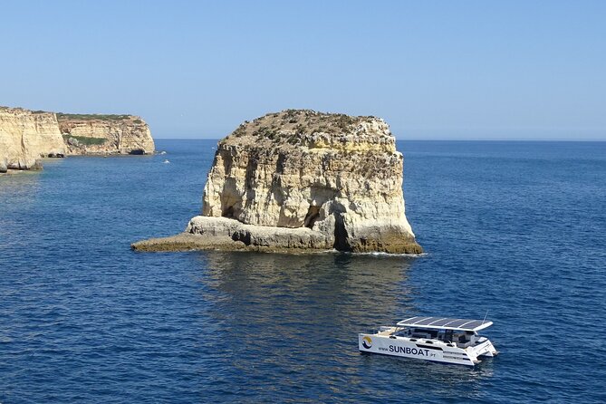 Benagil Caves & Coast from Portimão on an Eco-Friendly Catamaran - Farol de Alfanzina and Algar de Benagil: how inside cave time really works