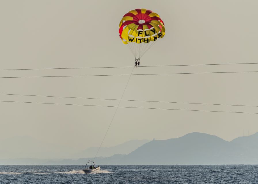 Benidorm: Parasailing Boat Trip with Costa Blanca Views - Meet at Carlos Watersports Benidorm (Oficina 4), Playa de Poniente