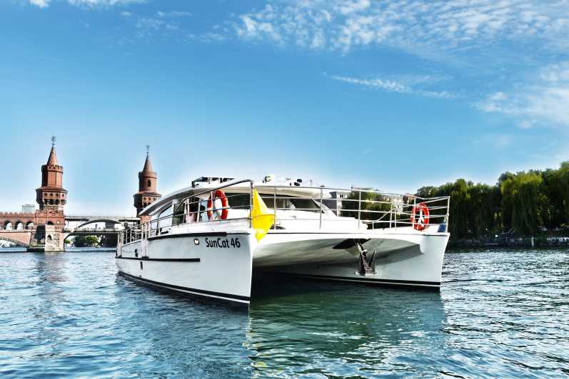 Berlin: Exclusive Boat Tour on a Solar-Powered Catamaran - Boarding Behind the nhow Hotel: Getting to the Harbour Without Stress