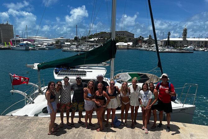 Bermuda Private Catamaran:Snorkeling, Shipwrecks & Cliff Jumping - Caves up close: history on the rock face, not just on a screen