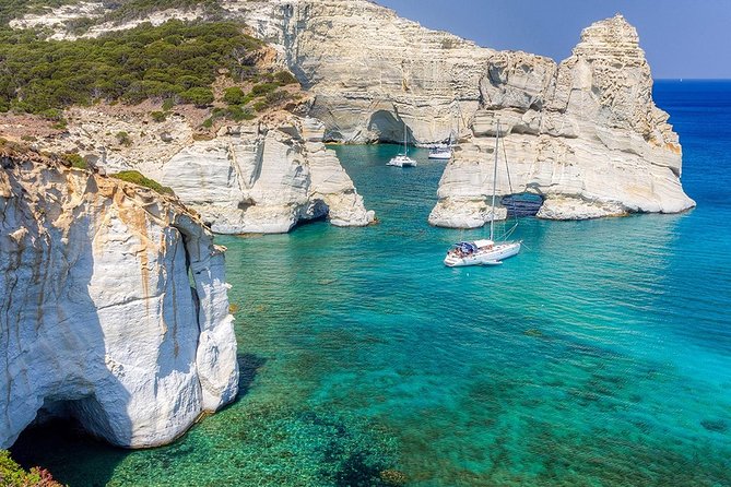 Best of Milos and Poliegos Catamaran snorkelling Cruise with BBQ - Kleftiko Beach: the snorkeling highlight and where BBQ becomes the best meal of the day