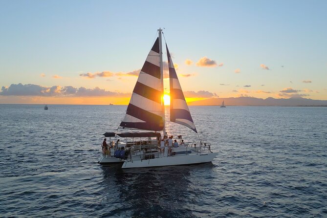 Best Waikiki Sunset Cruise:BYOB Sunset Sail with Swimming - Two Hours That Perfectly Fits a Waikiki Evening