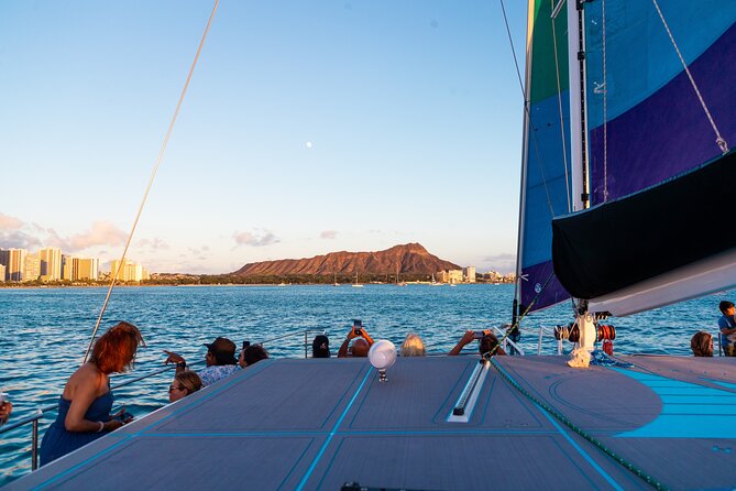 Board from Waikiki Beach for a scenic Sunset Sail on the Hāwea - Value for $72.96: What You’re Paying For