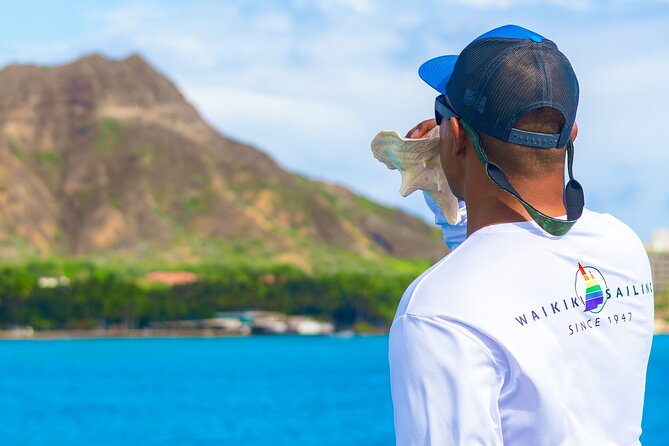 Board from Waikiki Beach for Aloha Hour Sail on Hāwea Catamaran - Setting Off on a 3:00 pm Waikiki Sail From Duke Kahanamoku