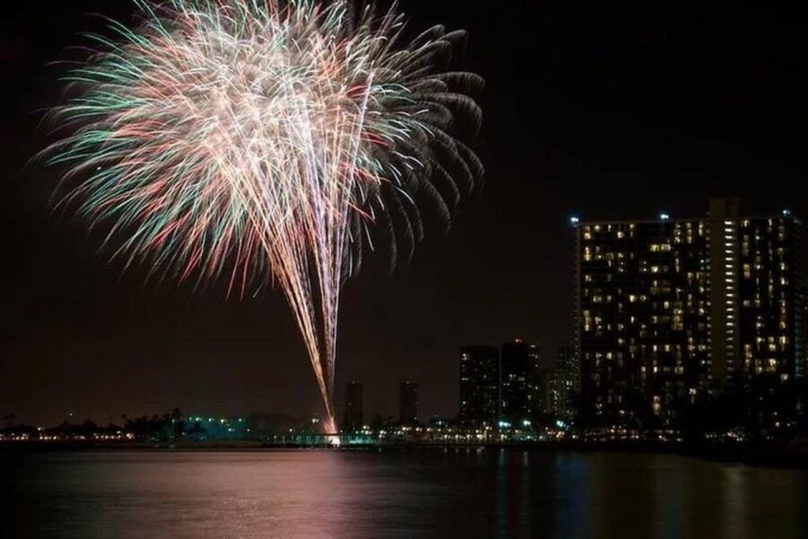 Board from Waikiki Beach: Friday Night Fireworks sail - Safety, Comfort, and Sea-Sense Reality
