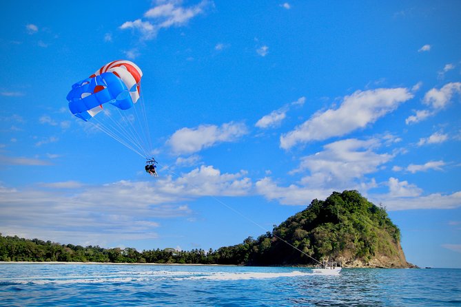 Boat Parasailing with Aguas Azules - On the Water: The boat ride pace and how the flight actually feels