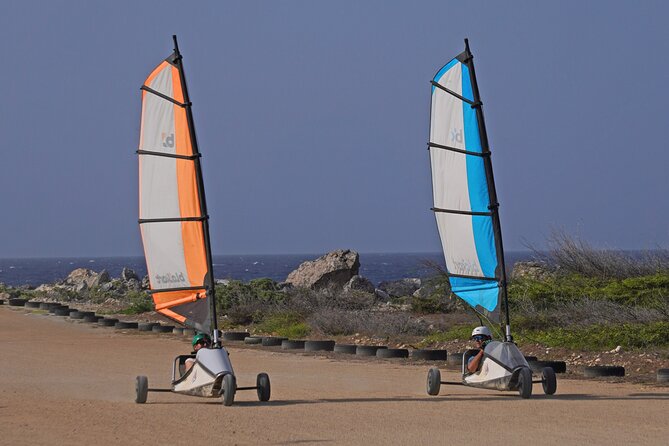 Bonaire Landsailing Adventures - Arrival on the Track: Briefing, Gear, and Sail Fitting