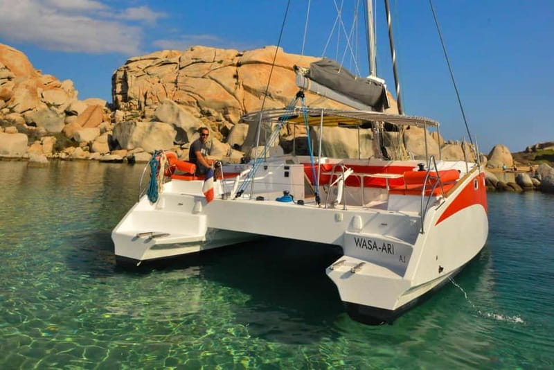 Bonifacio: Catamaran trip with snorkeling at the Lavezzi Islands - Price and Value: $88 for Sailing, Snorkeling Gear, and Two Island Stops