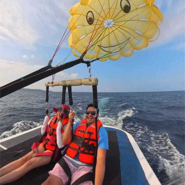 Boracay: Parasailing, Island Hopping, ATV Ride and Kawa Bath - Mainland ATV ride through Naboy River country (plus zipline if you add it)