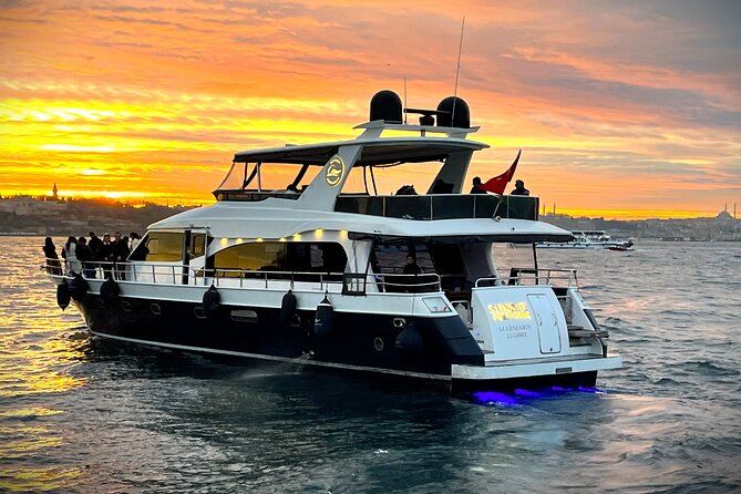 Bosphorus Sunset: An Enchanting Yacht Cruise in Istanbul - What’s included on board: baklava, lemonade, tea, and a real rhythm