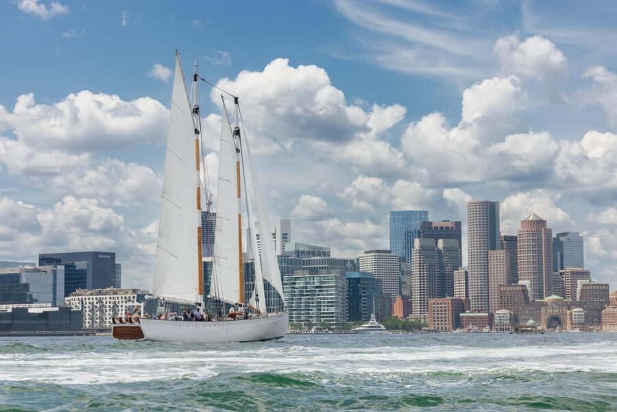 Boston: Downtown Harbor Sailing Cruise - Classic schooner ships: Adirondack III or IV