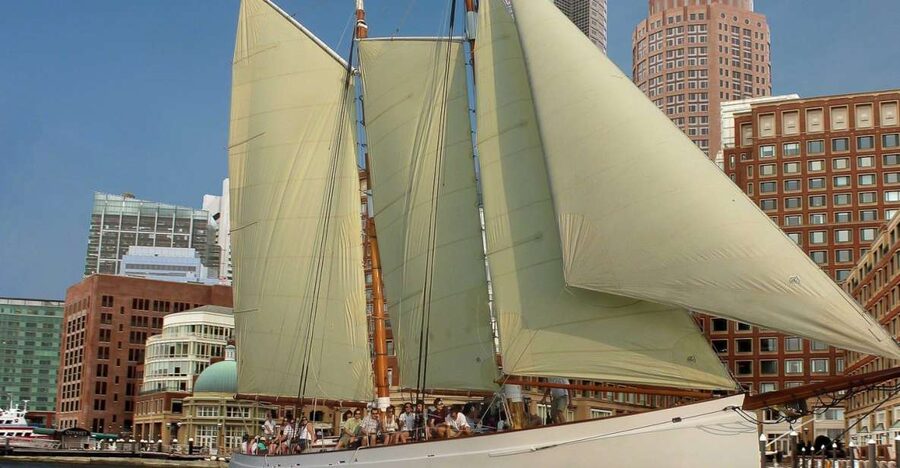Boston: Harbor Champagne Sunset Sail from Rowes Wharf - Schooner Adirondack III or IV: what you’re really paying for