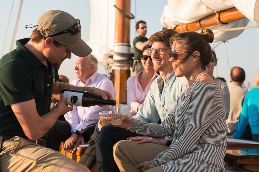 Boston: Harbor Champagne Sunset Sail from Rowes Wharf - Sunset quality: what controls your view and your comfort