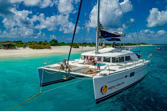 Brunch & Snorkel Catamaran Tour - Snorkel stop #2 near Klein Bonaire or the west coast