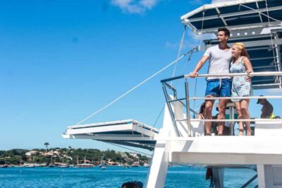 Búzios: Catamaran Boat Tour - The full route: Caboclo Island to Virgens, Amores, and Canto