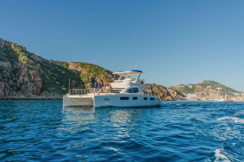 Cabo San Lucas: Luxury Catamaran Whale Watching Experience - Boat Comfort on a Two-Deck Catamaran: Space, Stability, and Bathrooms