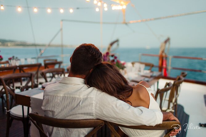 Cabo San Lucas Luxury Sailing Yacht and Dinner with a Chef - On Board With Up to 40 People: Seating, Restrooms, and the Bar