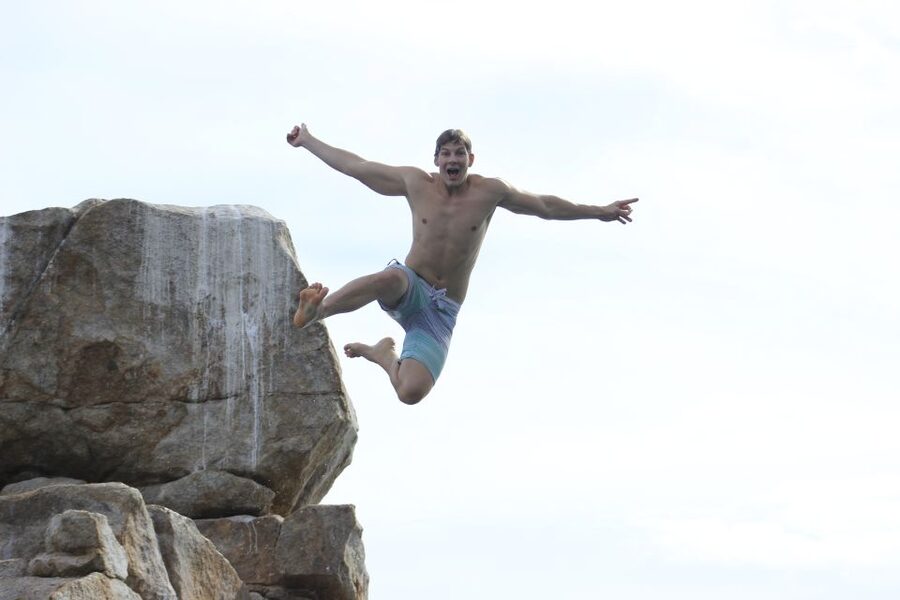 Cabo San Lucas: Private Catamaran Cruise - Lovers Beach and the semi-private anchor moment