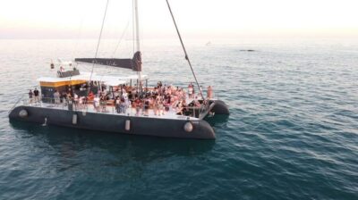 Cádiz: Sunset Catamaran Cruise Tours - Getting to Ml. Fernández Ladreda and the Port: Plaza Sevilla to Orange Arrows