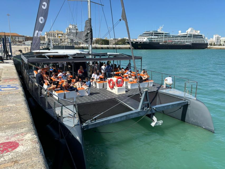 Cádiz: Sunset Catamaran Cruise Tours - Audio Guide and Multilingual Crew: Get Meaning, Not Just Views