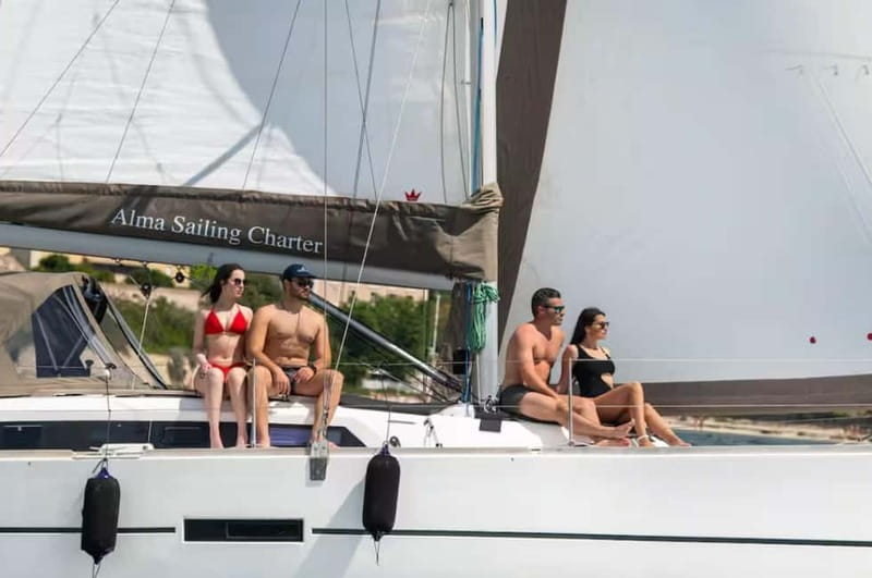 Cagliari: Catamaran Tour, Swimming, Snorkeling, & Prosecco - Starting in Cagliari’s Portus Karalis: Right by the action