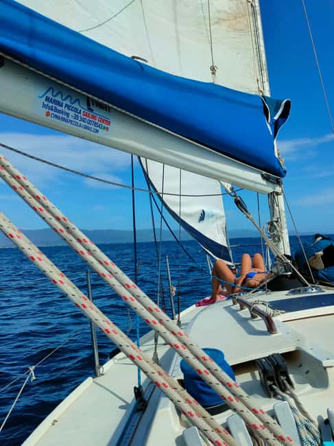 Cagliari Sailing Boat Tour with Snorkeling and Drink - Poetto cruise: the warm-up before the cliffs