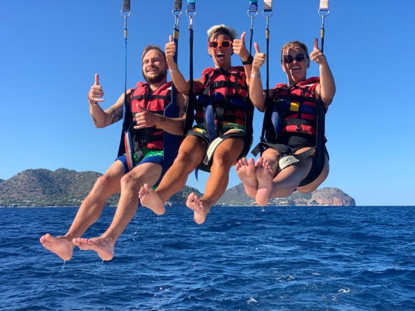 Cala Bona: Parasailing Experience - Getting to Cala Bona by speedboat: where the “real” fun starts