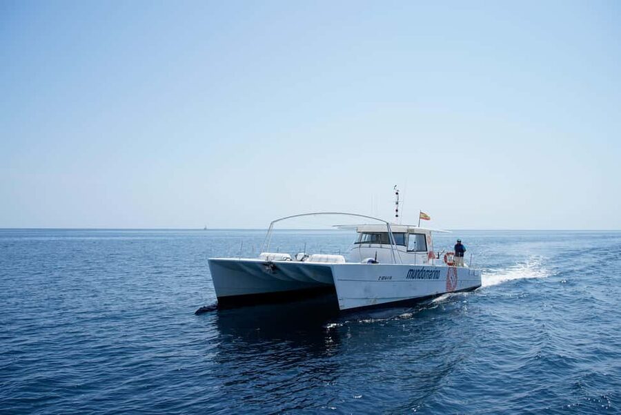Calpe: Motor catamaran with a swim stop and optional lunch - Setting Off From Mundo Marino: How the Trip Works