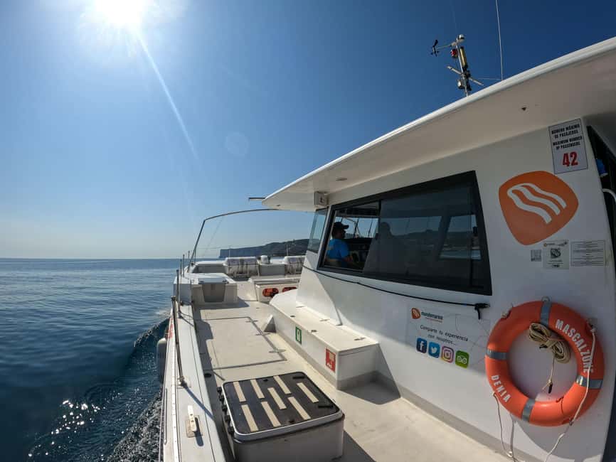 Calpe: Motor catamaran with a swim stop and optional lunch - Drinks and the Onboard Bar: Budgeting a Little Extra