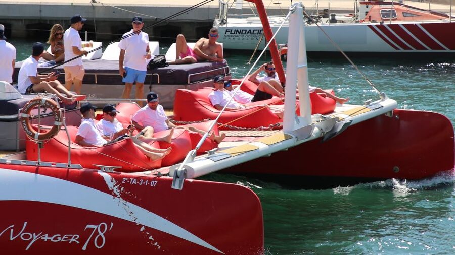 Cambrils: Catamaran Cruise with Drinks and BBQ Lunch Option - Swimming and snorkeling off Cap Salou and La Pineda