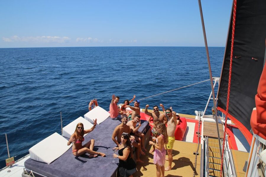Cambrils: Catamaran Day Cruise with BBQ and Drinks - Cat Aventure on the Water: Beach-Club Comfort, Not a Stuffed Tour